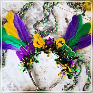 Mardi Gras/Parade Headpiece